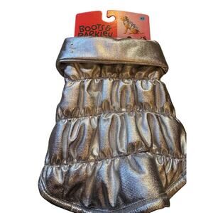 Boots & Barkley Silver Dog Coat – Size XS – NWT0